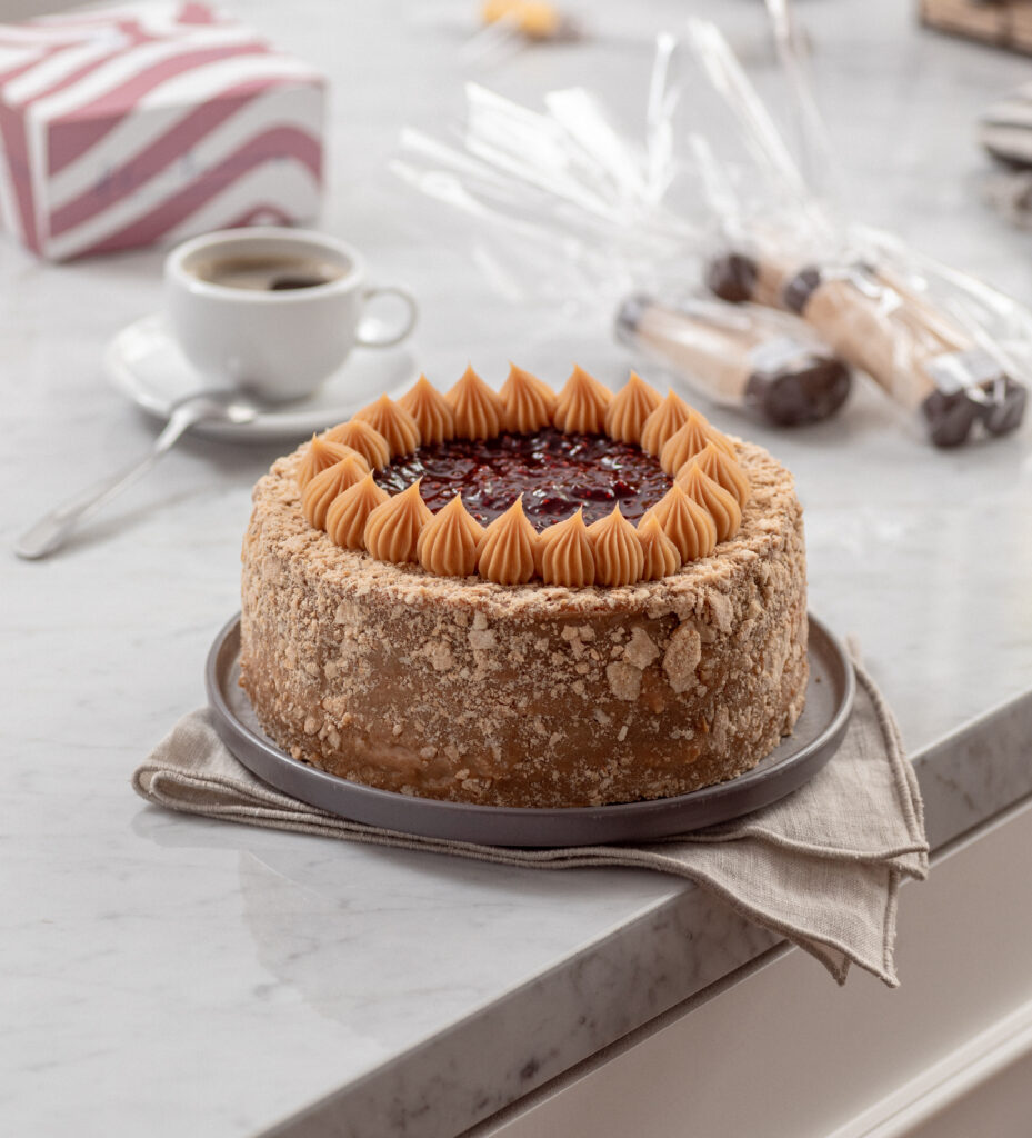 Once para dos con mini torta