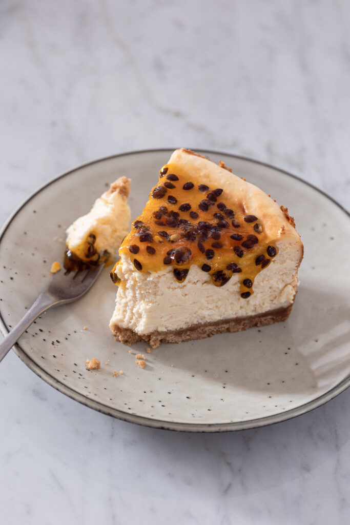 Cheesecake de Maracuyá