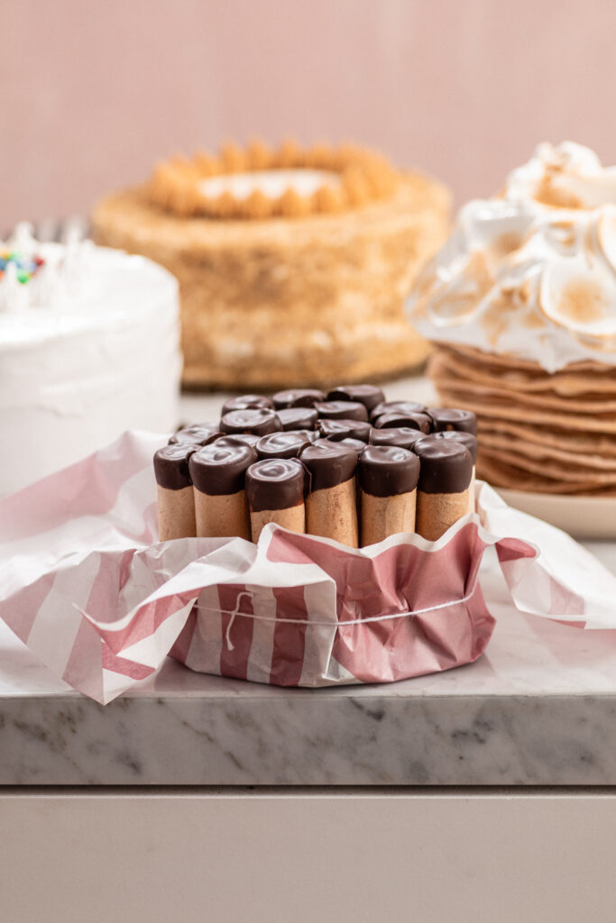 Torta Barquillo Dulce de Leche