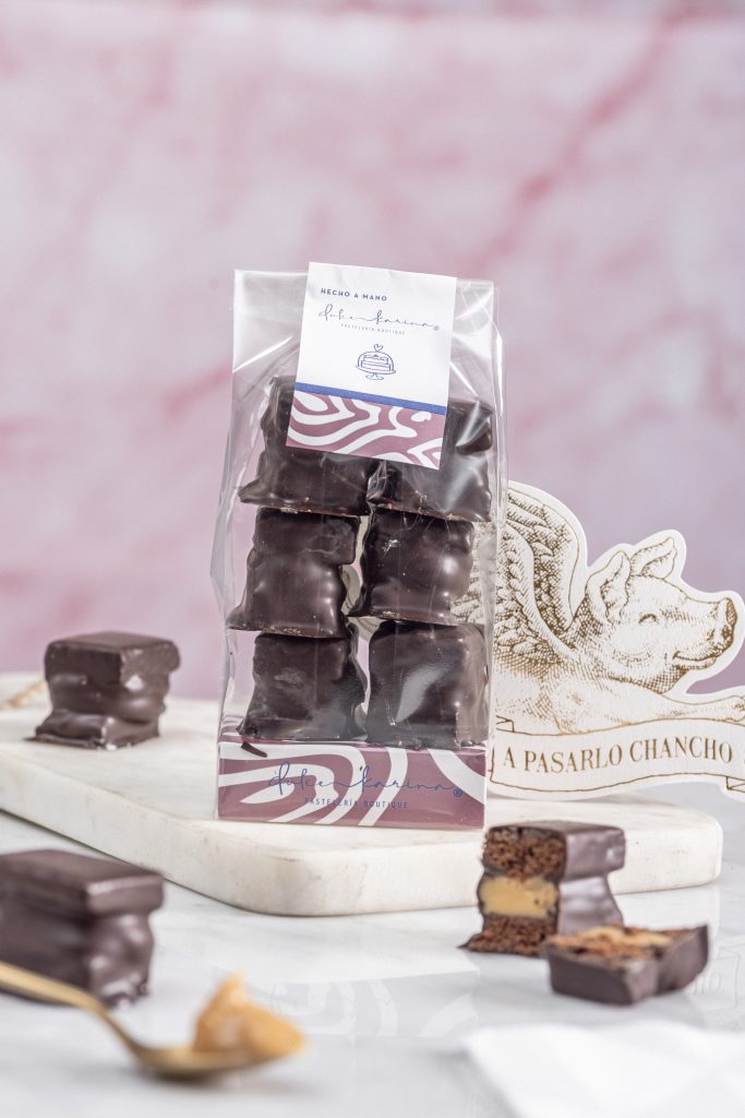 Alfajores de brownie