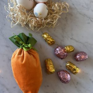 Zanahoria rellena de malvas